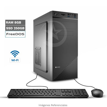 PC MAGIC SmartDesk, Intel Celeron G5900 3.4 GHz, RAM 8GB, SSD 250 GB, USB 3.0, Wi-Fi