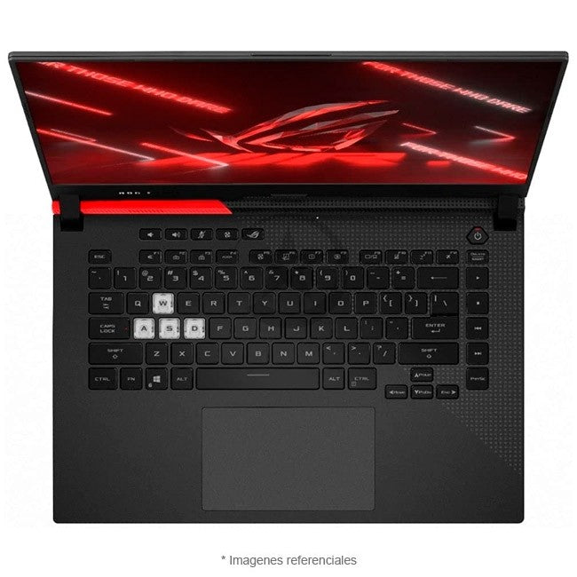 Laptop Asus ROG Strix GA513QY (Advantage Edition) Gaming, AMD Ryzen 9 5900HX Hasta 4.6 GHz, RAM 16 GB, SSD 512GB, 12GB AMD Radeon RX 6800M, LED 15.6" FHD a 300Hz, Windows 11 Home