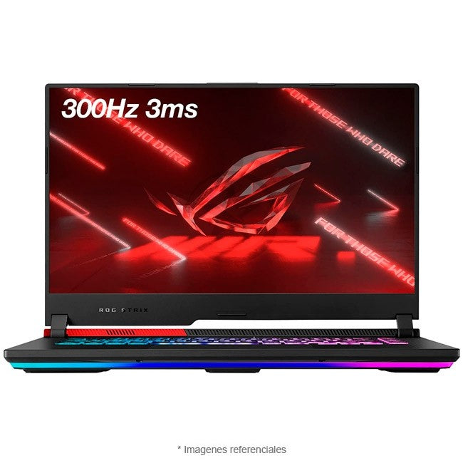 Laptop Asus ROG Strix GA513QY (Advantage Edition) Gaming, AMD Ryzen 9 5900HX Hasta 4.6 GHz, RAM 16 GB, SSD 512GB, 12GB AMD Radeon RX 6800M, LED 15.6" FHD a 300Hz, Windows 11 Home