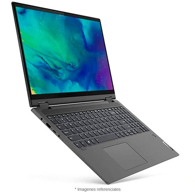 Laptop Lenovo convertible Flex 5 15ITL05 2-en-1, Core i7-1165G7/ RAM 16GB/ SSD 1TB/ NVIDIA MX450 de 2GB/ 15.6" 4K Táctil/ W11Pro