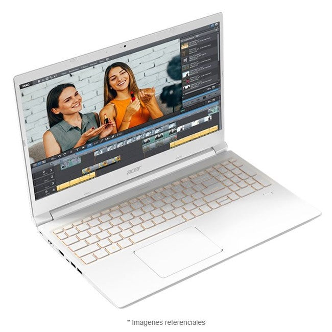 Laptop ACER Workstation ConceptD 3 Creator Core i5-9300H 2.4GHz, RAM 16GB, SSD 512GB, Gráfico 4GB NVIDIA Quadro T1000, LED 15.6" FHD 100% DCI-P3, W10 Pro (Ingeniería y Arquitectura)