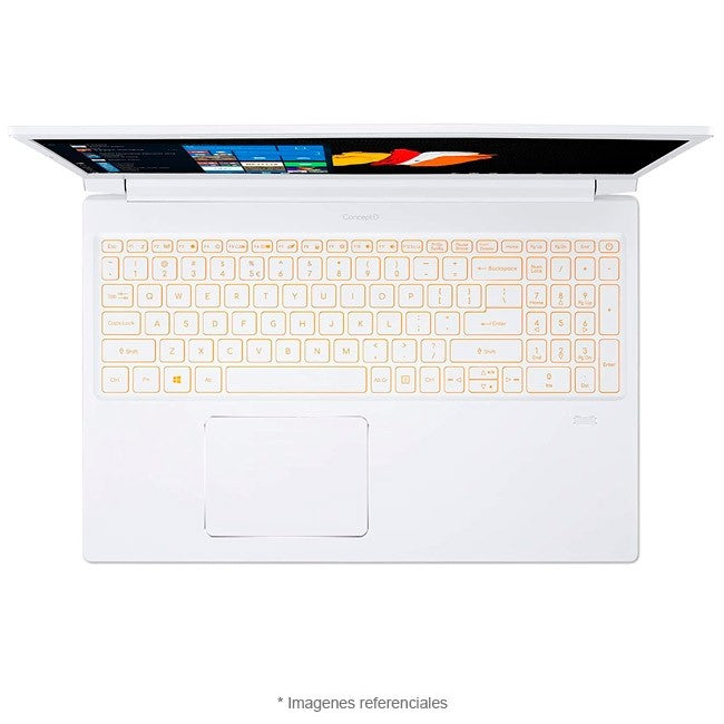 Laptop ACER Workstation ConceptD 3 Creator Core i5-9300H 2.4GHz, RAM 16GB, SSD 512GB, Gráfico 4GB NVIDIA Quadro T1000, LED 15.6" FHD 100% DCI-P3, W10 Pro (Ingeniería y Arquitectura)