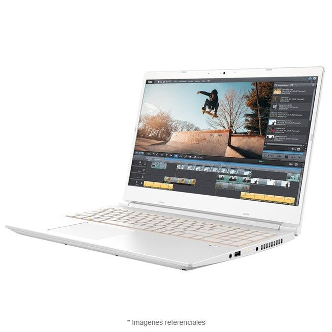 Laptop ACER Workstation ConceptD 3 Creator Core i5-9300H 2.4GHz, RAM 16GB, SSD 512GB, Gráfico 4GB NVIDIA Quadro T1000, LED 15.6" FHD 100% DCI-P3, W10 Pro (Ingeniería y Arquitectura)