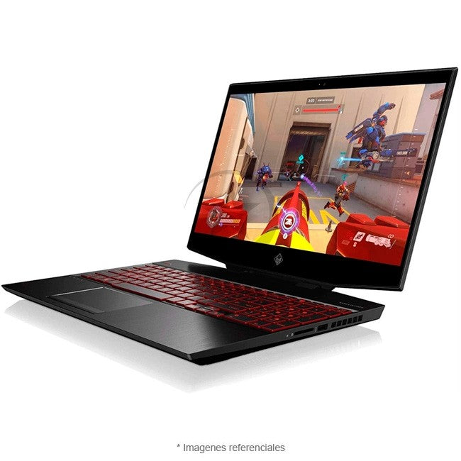 Laptop HP Omen 15T-DH000 Gaming, Intel Core i7-9750H 2.6GHz, RAM 16GB, SSD 512GB, Video 6GB GTX 1660Ti, LED 15.6" Full-HD, Windows 10 Home