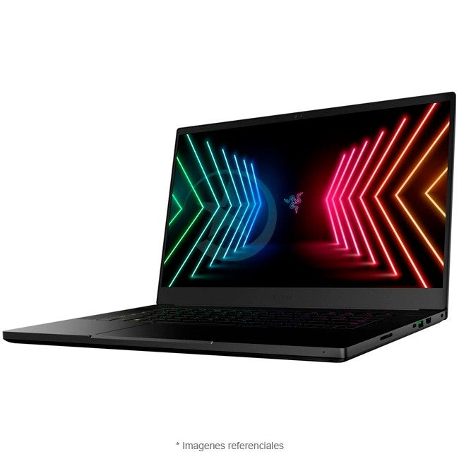 Laptop RAZER Blade 15 Gaming Deluxe, Core i7-11800H Hasta 4.6 GHz, RAM 32GB, SSD 1TB, Video 6GB NVIDIA GeForce RTX 3060, LED 15.6" 2K a 240 Hz, 100% Black Aluminum, Windows 11 Home