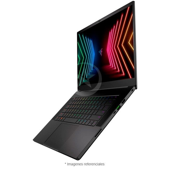 Laptop RAZER Blade 15 Gaming Deluxe, Core i7-11800H Hasta 4.6 GHz, RAM 32GB, SSD 1TB, Video 6GB NVIDIA GeForce RTX 3060, LED 15.6" 2K a 240 Hz, 100% Black Aluminum, Windows 11 Home