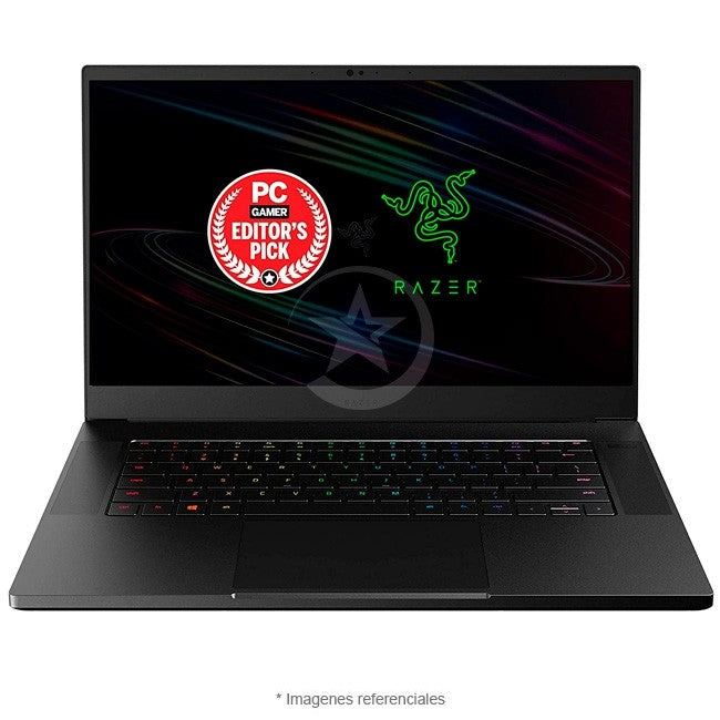 Laptop RAZER Blade 15 Gaming Deluxe, Core i7-10875H Hasta 5.0 GHz, RAM 32GB, SSD 1TB, Video 8GB NVIDIA GeForce RTX 2070, LED 15.6" Full HD a 300 Hz, 100% Black Aluminum, Windows 11 Home
