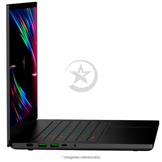 Laptop RAZER Blade 15 Gaming Deluxe, Core i7-10875H Hasta 5.0 GHz, RAM 32GB, SSD 1TB, Video 8GB NVIDIA GeForce RTX 2070, LED 15.6" Full HD a 300 Hz, 100% Black Aluminum, Windows 11 Home