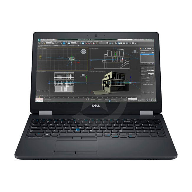 Laptop Dell WorkStation Precision 3510 Touch, Core i7-6820HQ 2.3GHz, RAM 16GB, SSD 512GB, 2GB AMD FirePro W5130M, Pantalla Táctil de 15.6" Full HD, Windows 10 Pro