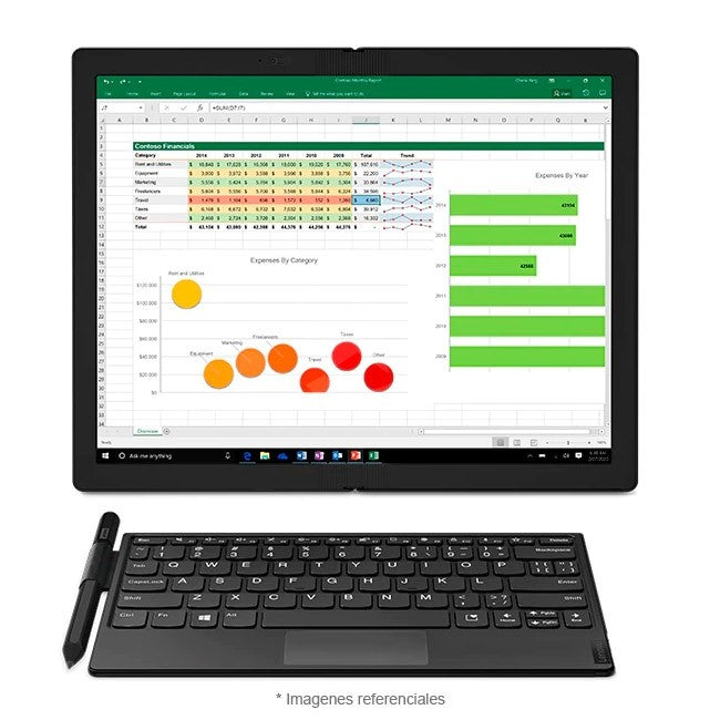 Convertible Lenovo ThinkPad X1 Fold Ultrabook 2-en-1, Intel Core i5-L16G7 1.4GHz, RAM 8GB, SSD 512GB, Pantalla OLED Plegable 13.3" 2K XQGA Táctil, Windows 11 Pro