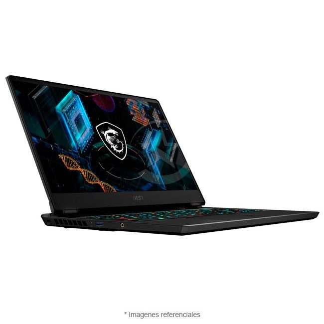 Laptop MSI GP66 Leopard Gaming, Intel Core i7-11800H Hasta 4,6 GHz, RAM 32GB, SSD 1TB, 8GB NVIDIA GeForce RTX 3080, LED 15.6" FHD a 240Hz, Windows 11 Home