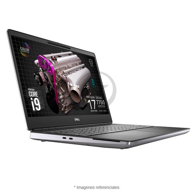 Laptop Dell WorkStation Precision 7750, Intel Core i7-10850H Hasta 5.1 GHz, RAM 64GB, SSD 1TB, 6GB NVIDIA Quadro RTX 3000, LED 17.3" FHD, Windows 11 Pro