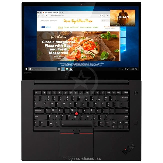 Ultrabook Lenovo ThinkPad X1 Extreme Gen 3, Intel Core i9-10885H 2.4GHz, RAM 32GB, SSD 1TB, 4GB NVIDIA GeForce GTX 1650Ti, LED 15.6" UHD 4K, Windows 11 Pro