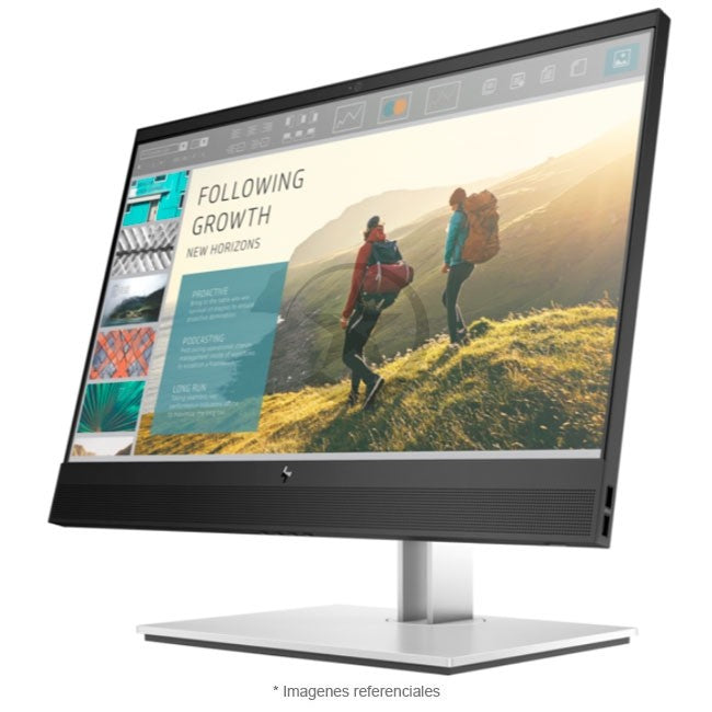 Monitor HP Mini-in-One 24'' Business, Panel IPS, Webcam 1080p, Micrófonos y Altavoces incorporados, Puertos USB SuperSpeed, DisplayPort, VESA, Giro y altura adaptable