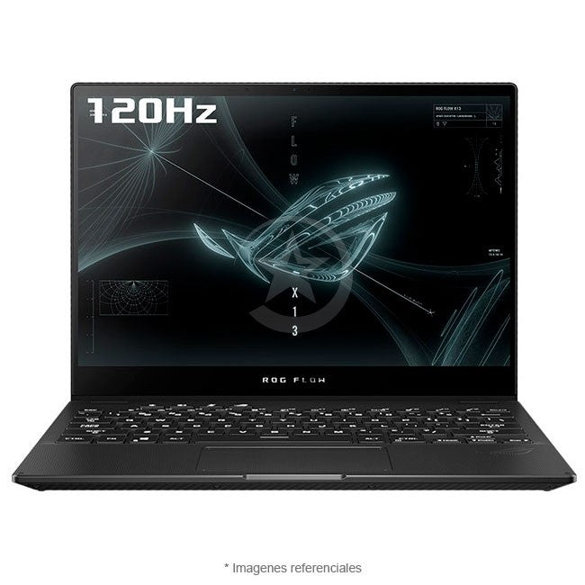 Convertible Asus ROG Flow X13 GV301QH, AMD Ryzen 9 5900HS 3.1GHz, RAM 16GB, SSD 1TB, 4GB NVIDIA GTX 1650, LED 13.4" WUXGA con 120Hz, 100% sRGB, Windows 11 Home