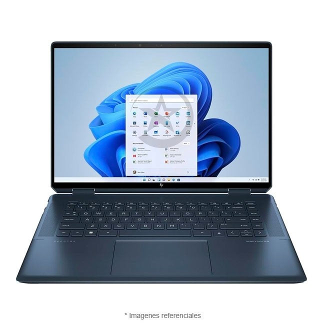 Convertible HP Spectre x360 16-F1013DX 2-en-1, Intel Core i7-12700H Hasta 4.7 GHz, RAM 16GB, SSD 512GB, LED 16" 3K Táctil, Windows 11 Home + Active Pen