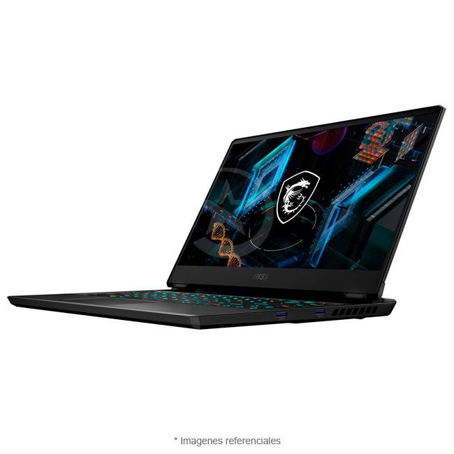 Laptop MSI GP66 Leopard Gaming, Intel Core i7-11800H Hasta 4.6 GHz, RAM 64GB, SSD 2TB, Video 8GB Nvidia RTX 3080, LED 15.6" Full HD a 240Hz, Windows 11 Home