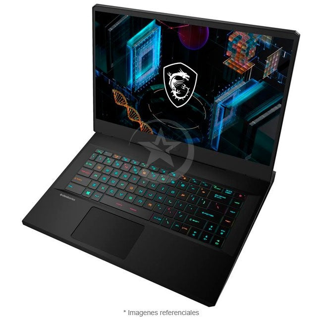 Laptop MSI GP66 Leopard Gaming, Intel Core i7-11800H Hasta 4.6 GHz, RAM 64GB, SSD 2TB, Video 8GB Nvidia RTX 3080, LED 15.6" Full HD a 240Hz, Windows 11 Home