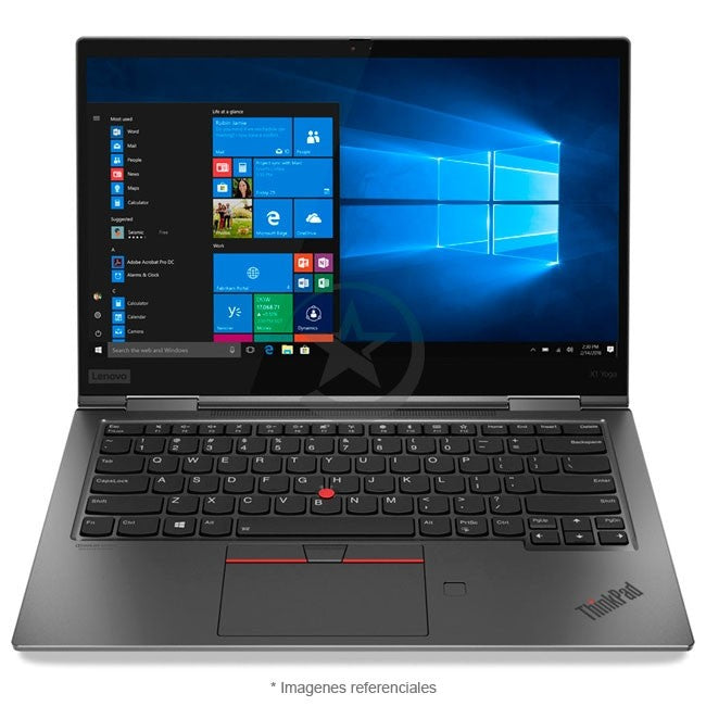 Convertible Lenovo ThinkPad X1 Yoga 14 4TH Gen (14''), Intel Core i7-10510U Hasta 4.9 GHz, RAM 16GB, SSD 1TB, LED 14'' Full HD Touch, Windows 10 Pro + Lápiz