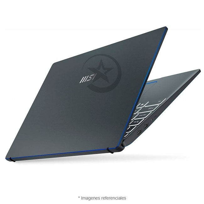 Ultrabook MSI Prestige 14 Evo A11M, Core i7-1185G7 Hasta 4.7 GHz, RAM 16GB, SSD 512GB, LED 14" FHD, Peso 1.2Kg, Windows 11 Pro