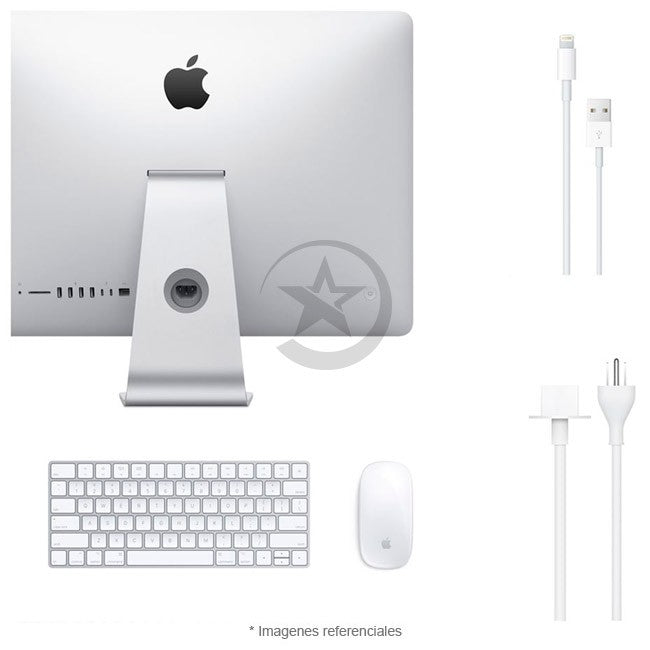 PC Apple iMac 21.5 4K, Intel Core i5 3.0 GHz, RAM 8GB, SSD 256GB, Video 4GB AMD Radeon Pro 560X, Pantalla 21.5" UHD 4K Retina, Windows 10 Home