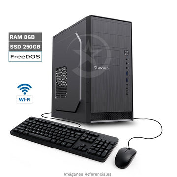PC MAGIC Start Pro, Intel Core i3 de 3.7 GHz, RAM 8GB, SSD 250 GB, USB 3.0, Wi-Fi
