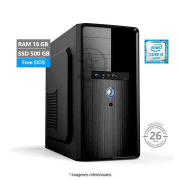 PC MAGIC Office Master, Intel Core i5 6500T Hasta 3.1 GHz, RAM 16GB, SSD 500GB, USB 3.0 (Hogar & Oficina)