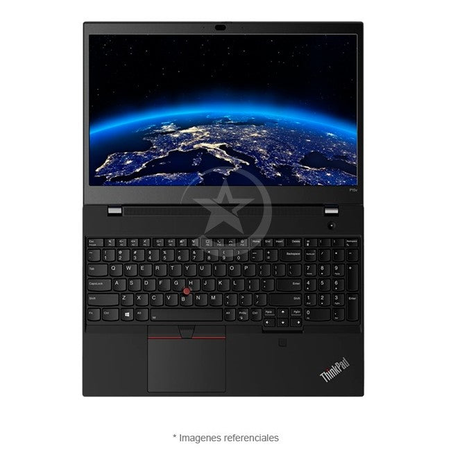 Laptop Lenovo Workstation ThinkPad P15v Gen 1, Xeon W-10855M Hasta 5.1 GHz, RAM 32GB, SSD 1TB, Video 4 GB NVIDIA Quadro P620, LED 15.6" Full HD, Windows 10 Pro