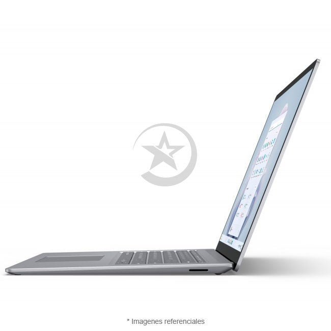 Laptop Microsoft Surface Laptop 5, Core i7-1255U Hasta 4.7 GHz, RAM 8GB, SSD 256GB, 15" PixelSense Táctil, Windows 11 Home SP