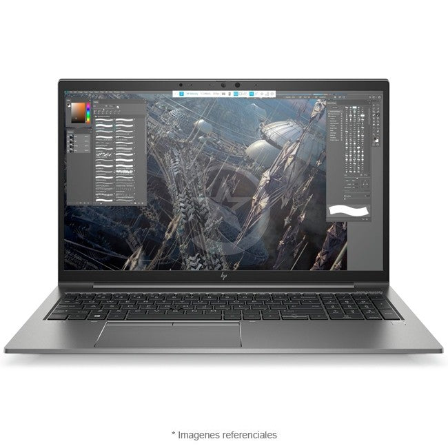 Laptop HP ZBook Firefly 15 G7 Workstation, Core i7-10810U Hasta 4.9 GHz, RAM 16GB, SSD 512GB, NVIDIA Quadro P520 de 4GB, LED 15.6" Full HD, Windows 11 Pro