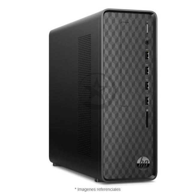 PC HP Slim S01-PF1500, Intel Core i3-12100 Hasta 4,3 GHz, RAM 8GB, SSD 512GB, Wi-Fi, Bluetooth, Windows 11 Home