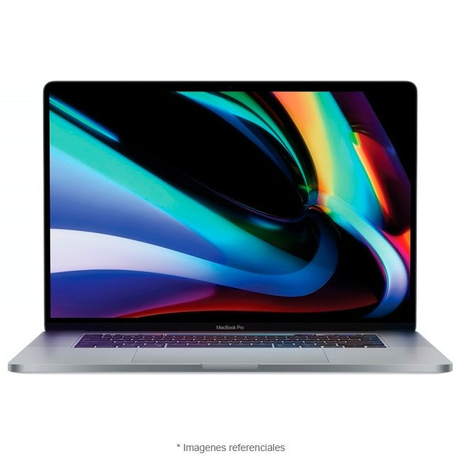 Laptop Apple MacBook Pro 16, Intel Core i9 2.3GHz, RAM 16GB, SSD 512GB, Video 4 GB Radeon Pro 560X, Pantalla LED 16" Retina P3, MacOS