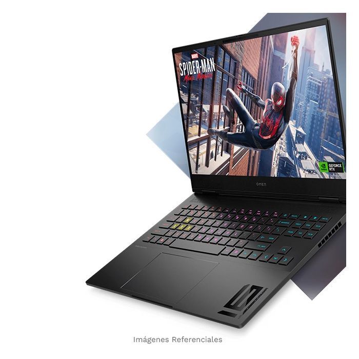 Laptop HP Omen 16-U1000, Intel Core i9-14900HX Hasta 5.8 GHz, RAM 32GB, SSD 1TB, 8GB NVIDIA GeForce RTX 4070, 16" 2K a 240Hz, Windows 11 Home **