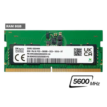Memoria RAM Samsung 8GB DDR5-5600 SODIMM para laptop (OEM)