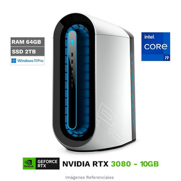 PC Dell Alienware Aurora R12 Pro, Intel Core i9-11900KF Hasta 5.3 GHz, RAM 64 GB, SSD 2TB, 10GB NVIDIA GeForce RTX 3080, Windows 11 Pro