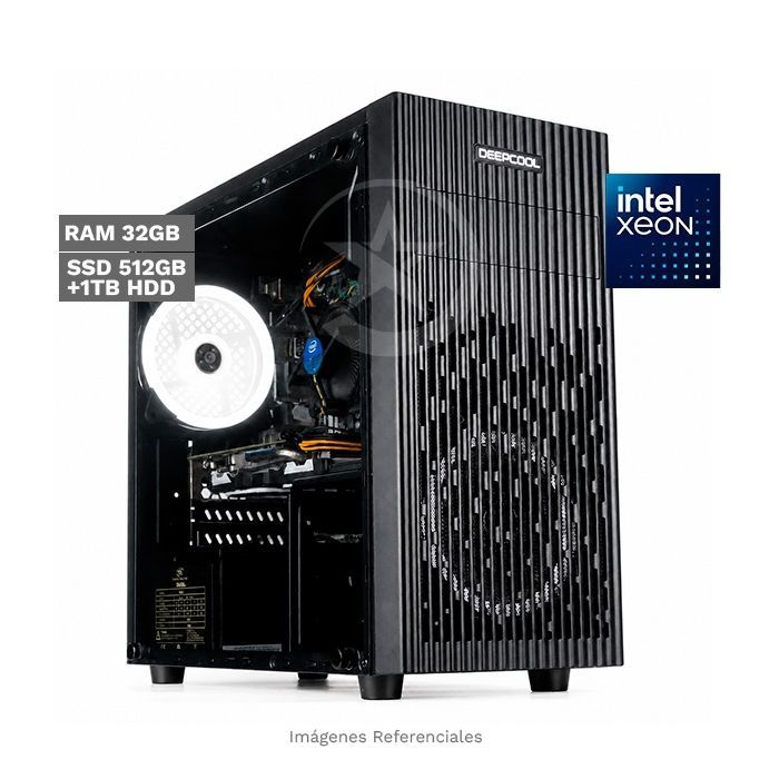 Servidor Magic Server Prime, Intel Xeon E5-2660 v3 Hasta 3.3 GHz (10 Núcleos), RAM 32GB, Unidad SSD 512GB + HDD 1TB, LAN Gigabit Ethernet, PSU de 500W