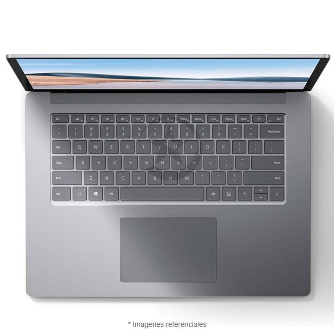 Laptop Microsoft Surface Laptop 4, Core i7-1185G7 Hasta 4.8 GHz, RAM 16GB, SSD 512GB, 13.5" PixelSense Táctil, Wi-Fi, Peso 1,29 kg