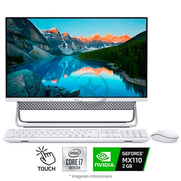 PC Todo en Uno Dell Inspiron 27-7790 Intel Core i7-10510U 1.8GHz, RAM 16GB, HDD 1TB + Sólido SSD 512GB, Video 2 GB NVIDIA GeForce MX110, LED 27" Full HD Táctil, Windows 10 Home