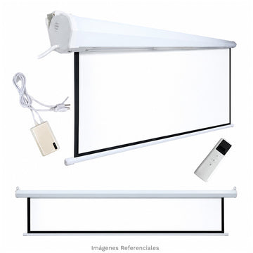 Ecran Motorizado Intense Devices ID-EC20 HD, 2 x 2 mts, 4:3 (111″), Blanco Mate.