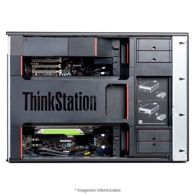 PC Lenovo ThinkStation P920 Workstation, Doble Procesador Intel Xeon Gold 6148 (40 Núcleos) Hasta 3.7 GHz, RAM 128GB, SSD 1TB + HDD 4TB, Video 24GB NVIDIA Quadro RTX A5000, Windows 10 Pro