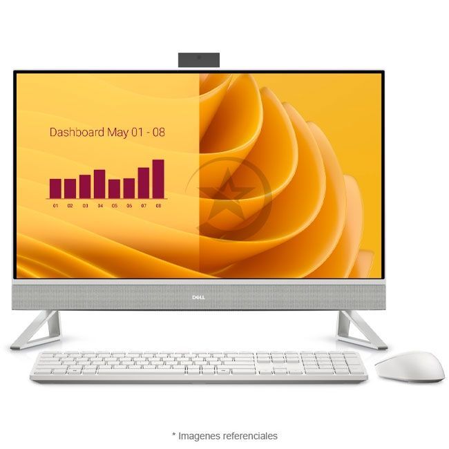 PC Todo-en-Uno Dell 27 EC27250 27'', Intel 5 120U Hasta 5.0 GHz, RAM 16 GB, SSD 512GB, LED 27" FHD, Windows 11 Home