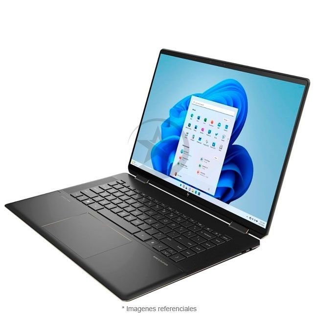 Convertible HP Spectre x360 16-F2023DX 2-en-1, Core i7-1360P Hasta 5.0 GHz, RAM 16GB, SSD 1TB, Intel ARC A370M de 4GB, 16" 4K UHD Táctil, Windows 11 Home
