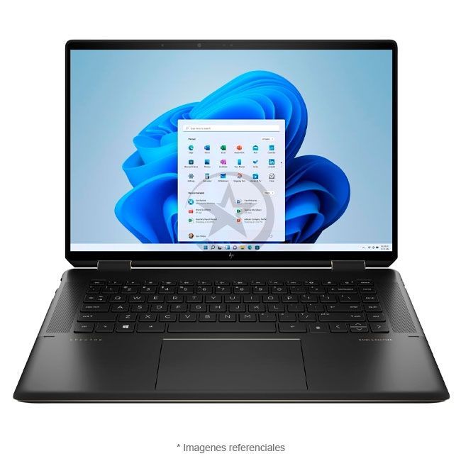 Convertible HP Spectre x360 16-F2023DX 2-en-1, Core i7-1360P Hasta 5.0 GHz, RAM 16GB, SSD 1TB, Intel ARC A370M de 4GB, 16" 4K UHD Táctil, Windows 11 Home