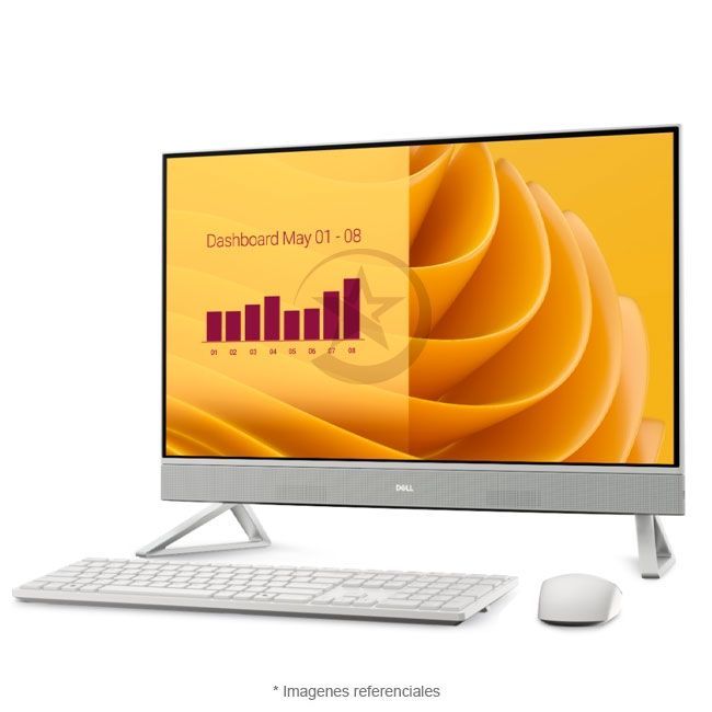 PC Todo-en-Uno Dell 27 EC27250 27'', Intel 5 120U Hasta 5.0 GHz, RAM 16 GB, SSD 512GB, LED 27" FHD, Windows 11 Home