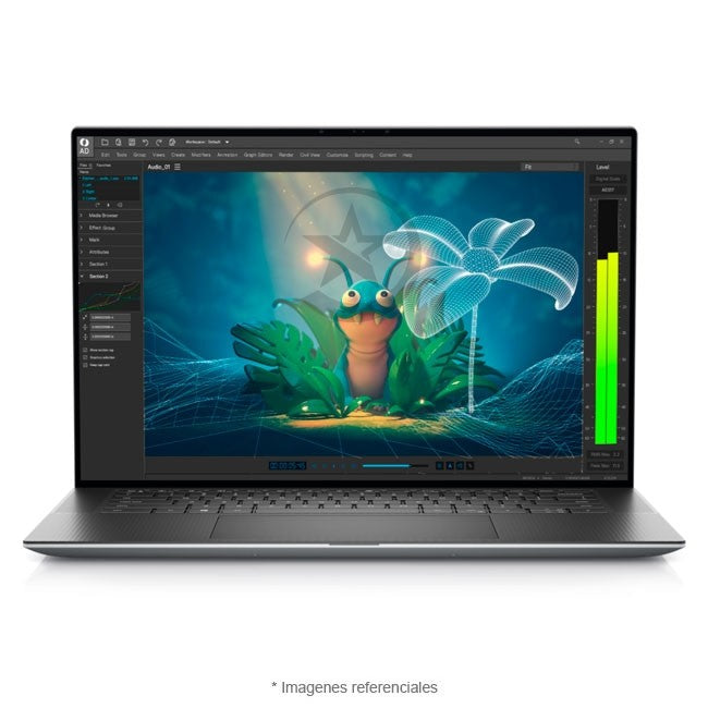 Laptop Workstation Dell Precision 5570, Intel Core i7-12800H Hasta 4.8 GHz, RAM 32GB, SSD 1TB, 4GB NVIDIA RTX A1000, LED 15.6'' UHD+, Touchscreen, Windows11 Pro