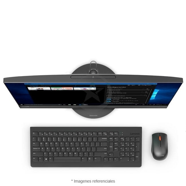PC Todo en Uno Lenovo IdeaCentre 520 (24") Core i5-8400T 1.7GHz, RAM 16GB + Optane 16GB, 256GB SSD + 1TB HDD SATA, Wi-FI, DVD-RW, LED 23.8" Ful HD Táctil, Windows 10 Home