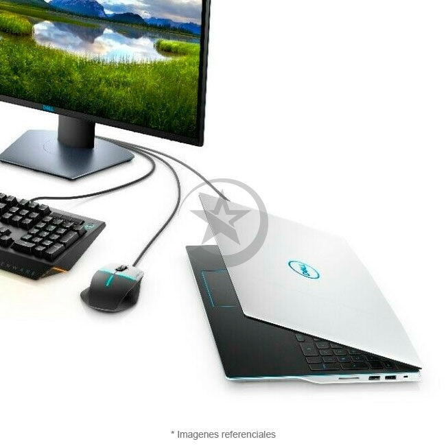 Laptop Dell G3 15-3590 Gaming Core i7-9750H 2.6GHz, RAM 16GB, SSD 500GB, 6GB NVIDIA GeForce GTX-1660Ti con Max-Q, LED 15.6" FHD, Windows 10 Home
