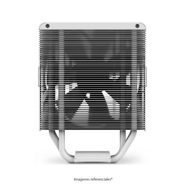 Cooler para Procesador NZXT T120 White, Ventilador de 120 mm, 4 Heatpipes de Cobre, Compatible Intel y AMD