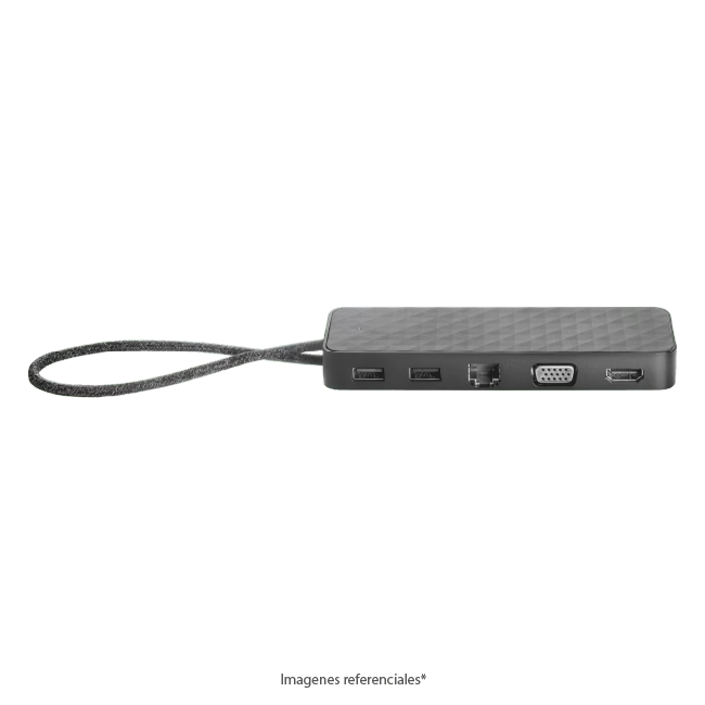 Docking Station HP USB-C Mini Dock, HDMI 4K, VGA, USB 3.0, USB 2.0, Gigabit Ethernet, Negro
