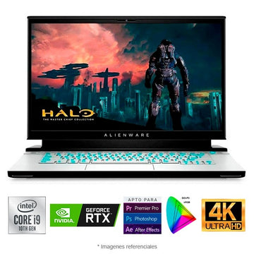 Laptop Dell Alienware M15 R3 Gaming, Intel Core i9-10980HK 2.4GHz, RAM 32GB, SSD 1.5TB,8 GB NVIDIA GeForce RTX 2080 SUPER, OLED 15.6" UHD 4K 100% DCI-P3, Windows 11 Home **